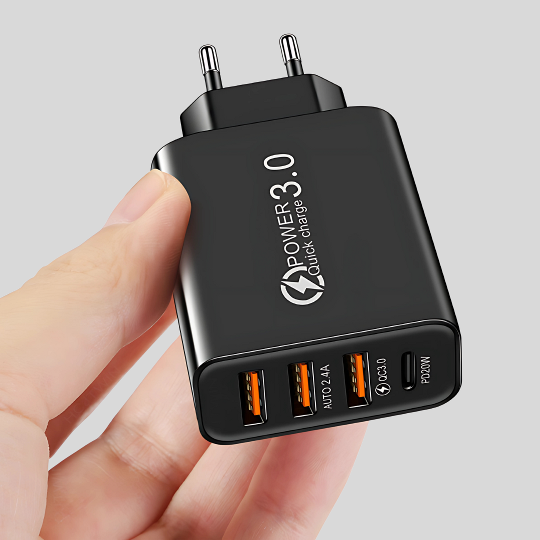 POWER 3 – Chargeur rapide multi-ports