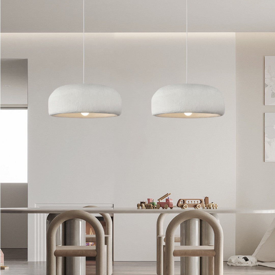 SANA - Suspension Minimaliste Wabi Sabi, Blanc