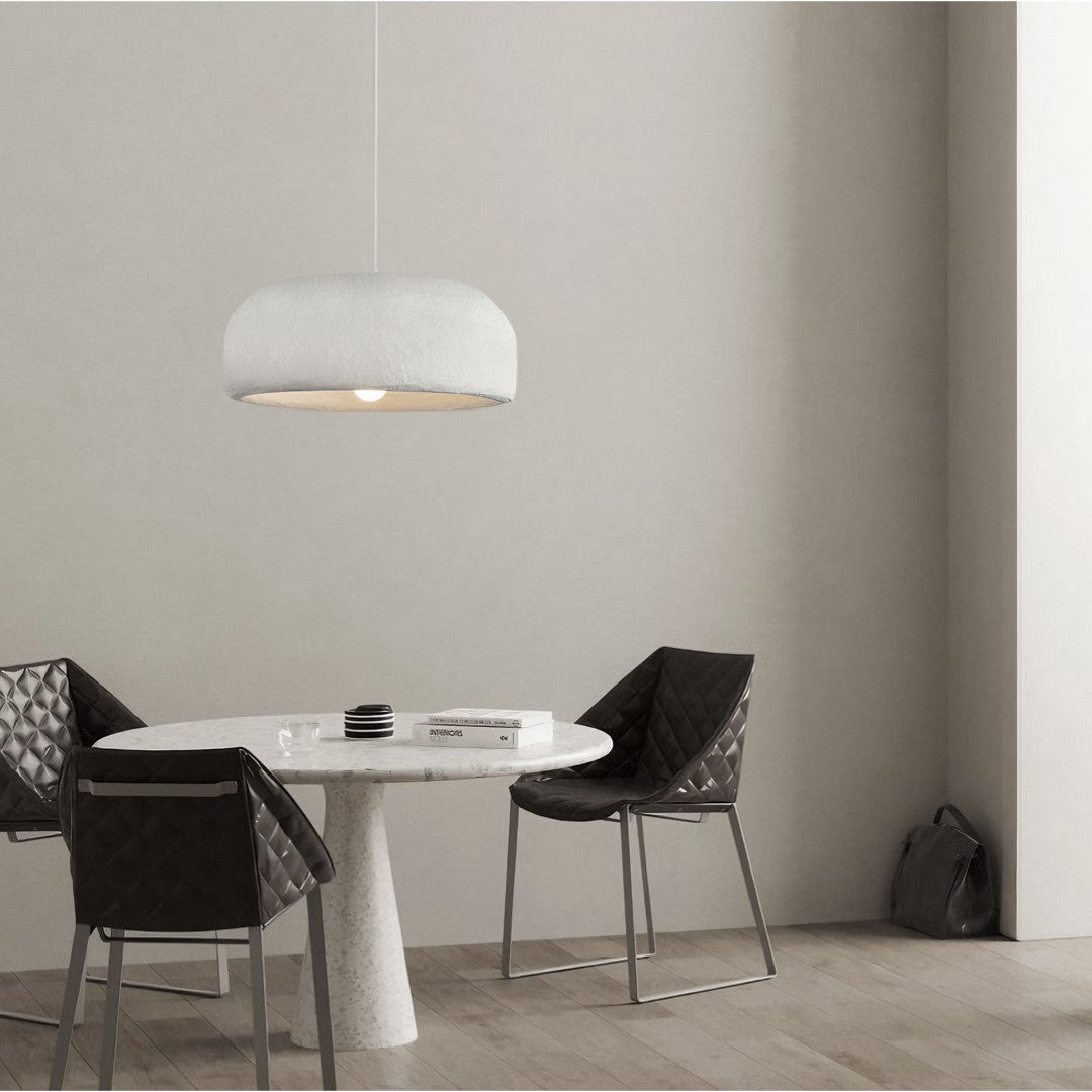 SANA - Suspension Minimaliste Wabi Sabi, Blanc