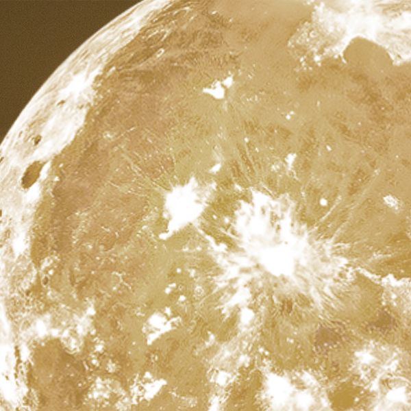 LUNA - Eclairage Extérieur Solaire LED, Lune