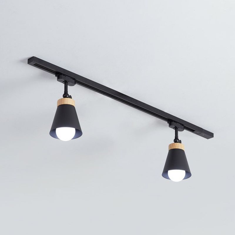 OYO - Plafonnier (Spot) LED Moderne, Noir/Blanc