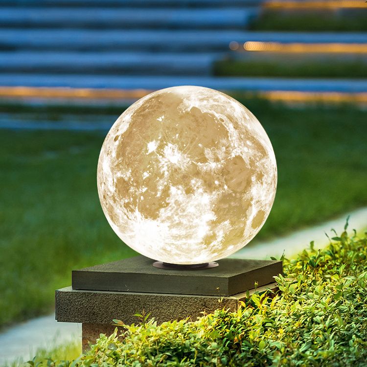 LUNA - Eclairage Extérieur Solaire LED, Lune
