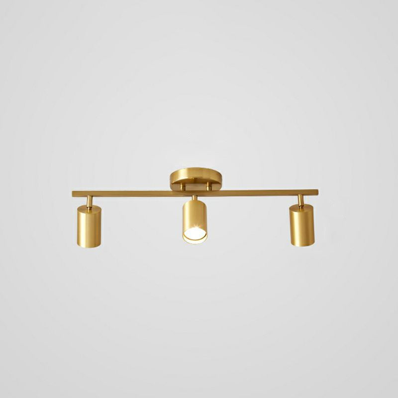 UMO - Plafonnier (Spot) LED Moderne, Noir/Blanc/Doré