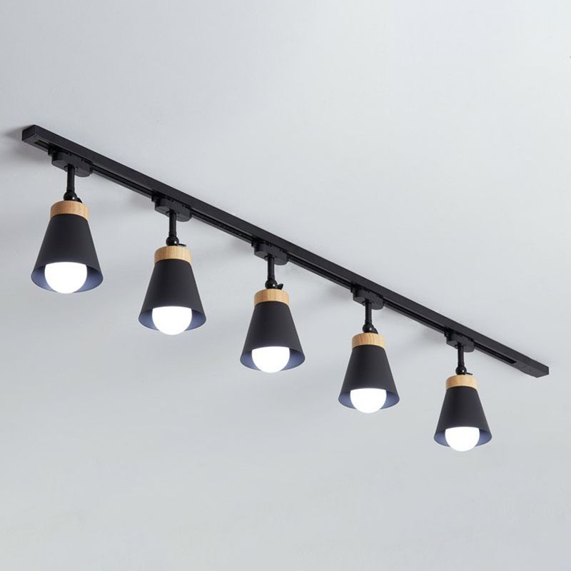 OYO - Plafonnier (Spot) LED Moderne, Noir/Blanc