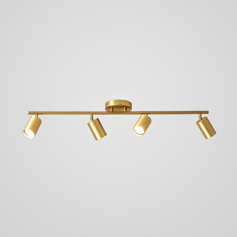 UMO - Plafonnier (Spot) LED Moderne, Noir/Blanc/Doré