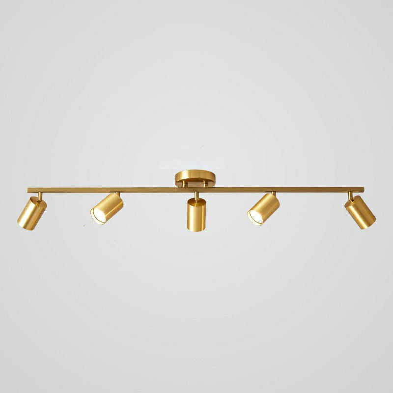 UMO - Plafonnier (Spot) LED Moderne, Noir/Blanc/Doré