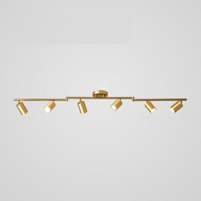 UMO - Plafonnier (Spot) LED Moderne, Noir/Blanc/Doré