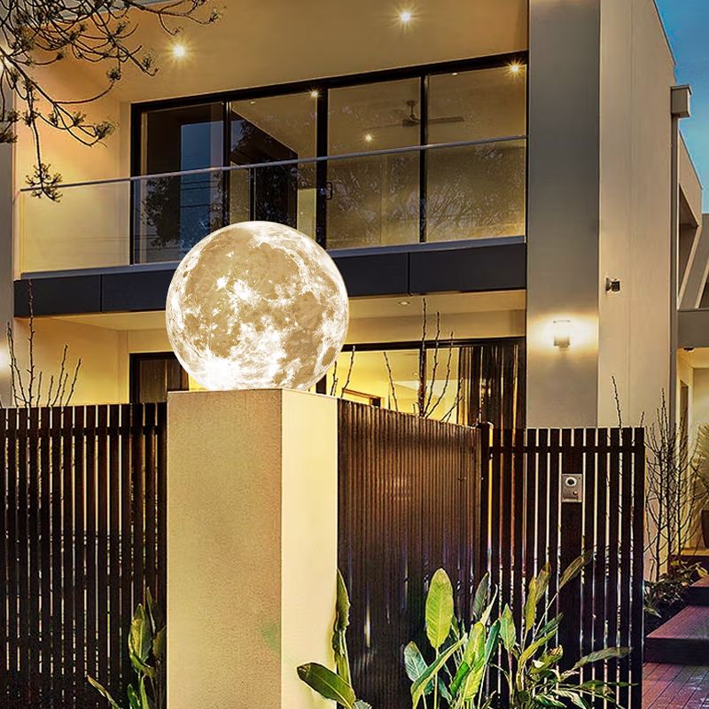 LUNA - Eclairage Extérieur Solaire LED, Lune