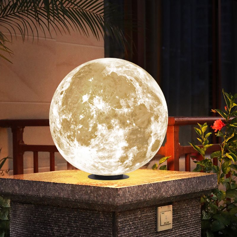 LUNA - Eclairage Extérieur Solaire LED, Lune