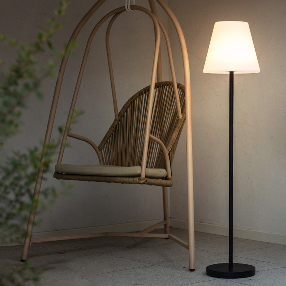 KANO - Lampadaire Extérieur Solaire Moderne, Noir