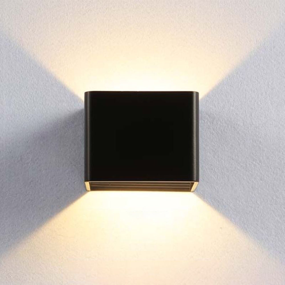 SYLLA - Applique Murale Intérieure Carrée Moderne, 5-Couleurs