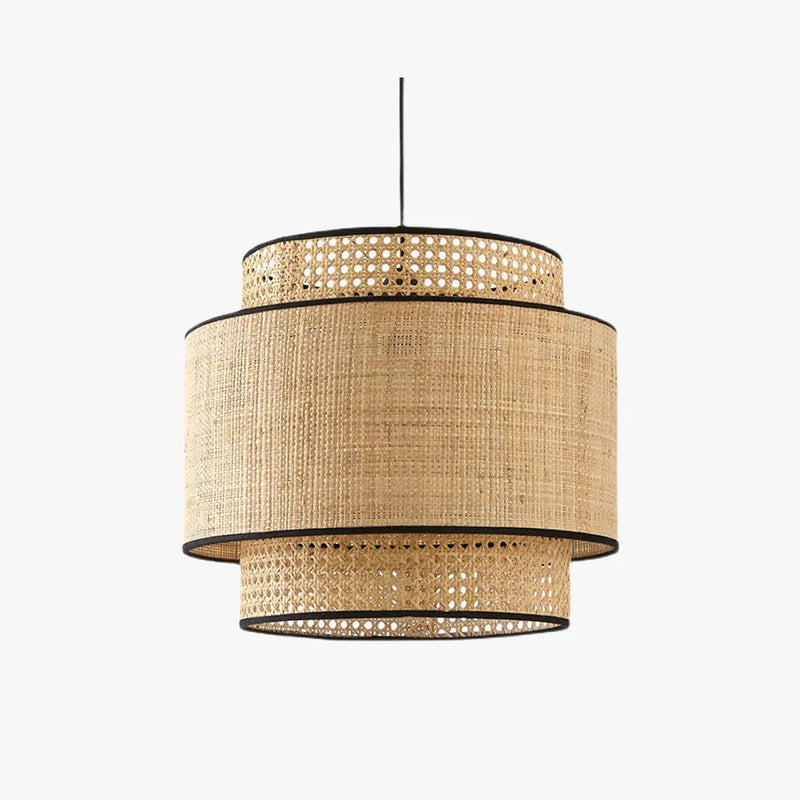 BALÉ ROTIN - Luminaire Suspension Naturel