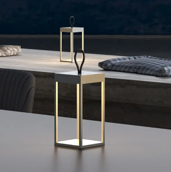 JULY - Lampe LED sans fil, Blanc/Noir