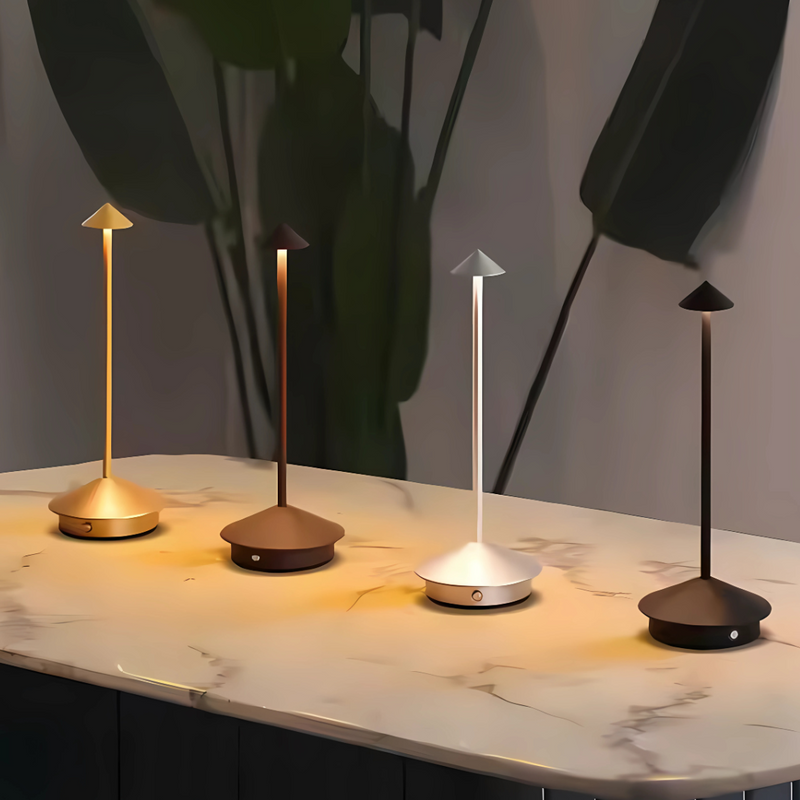 VÉLA – Lampe de Table LED Sans Fil Rechargeable