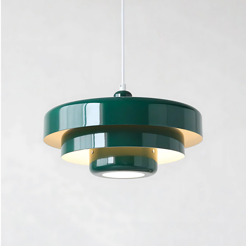 ZORA -  Suspension Moderne, Orange/Blanc/Vert