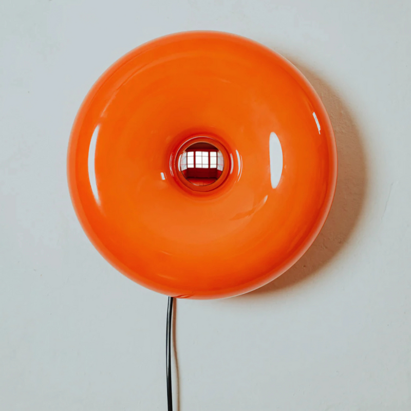 ORANO - Applique Murale/Lampe Vintage, Orange