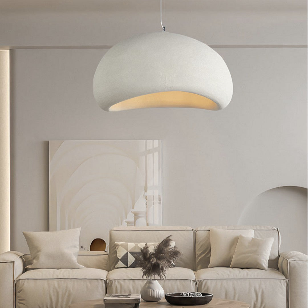 ZENA - Lustre Suspension Wabi Sabi, Blanc