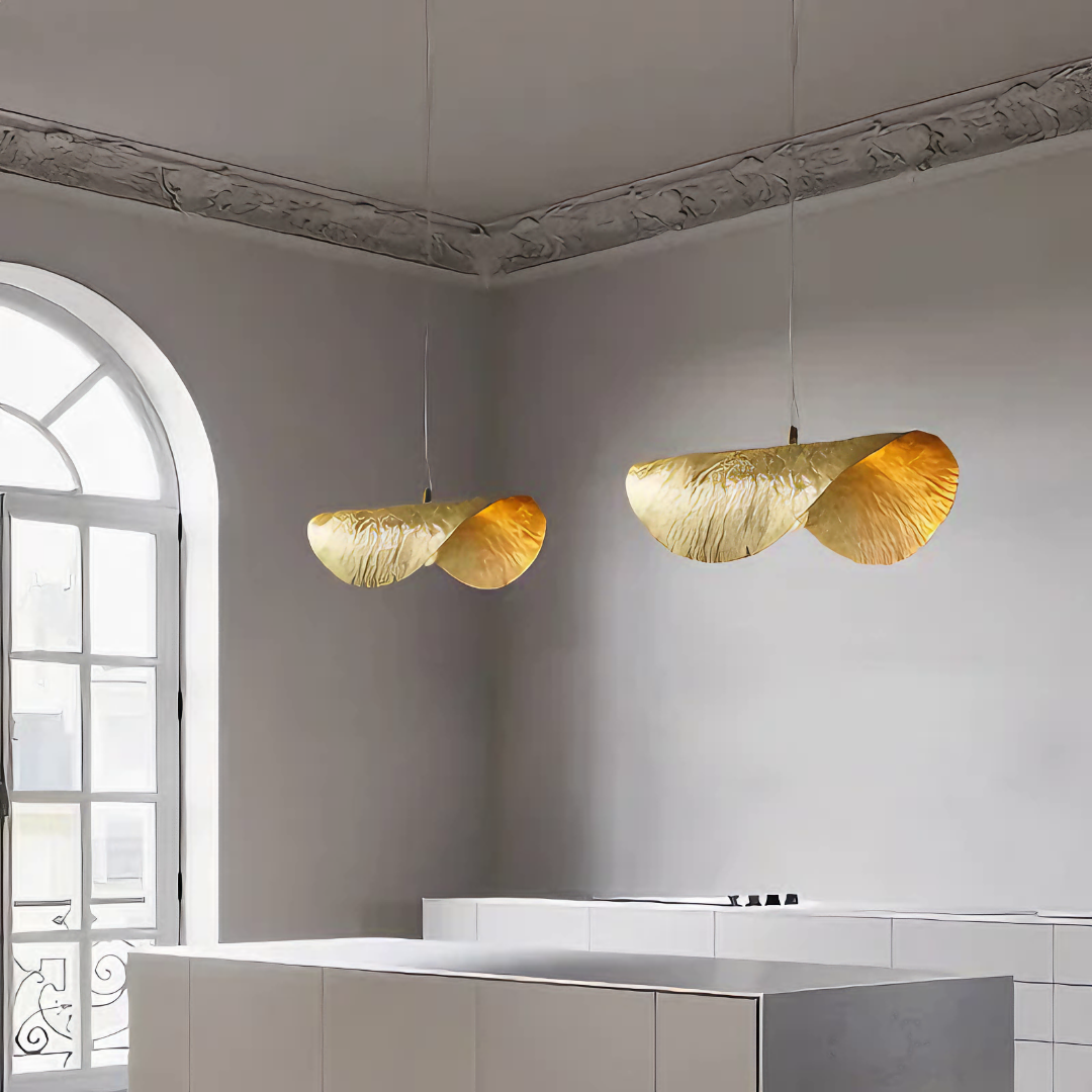 ORLA - Suspension Vintage Laiton, Doré