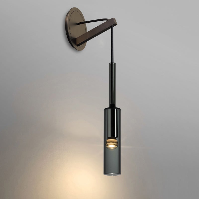 VANO - Luminaire Suspension/Applique Murale Moderne, Métal/Verre