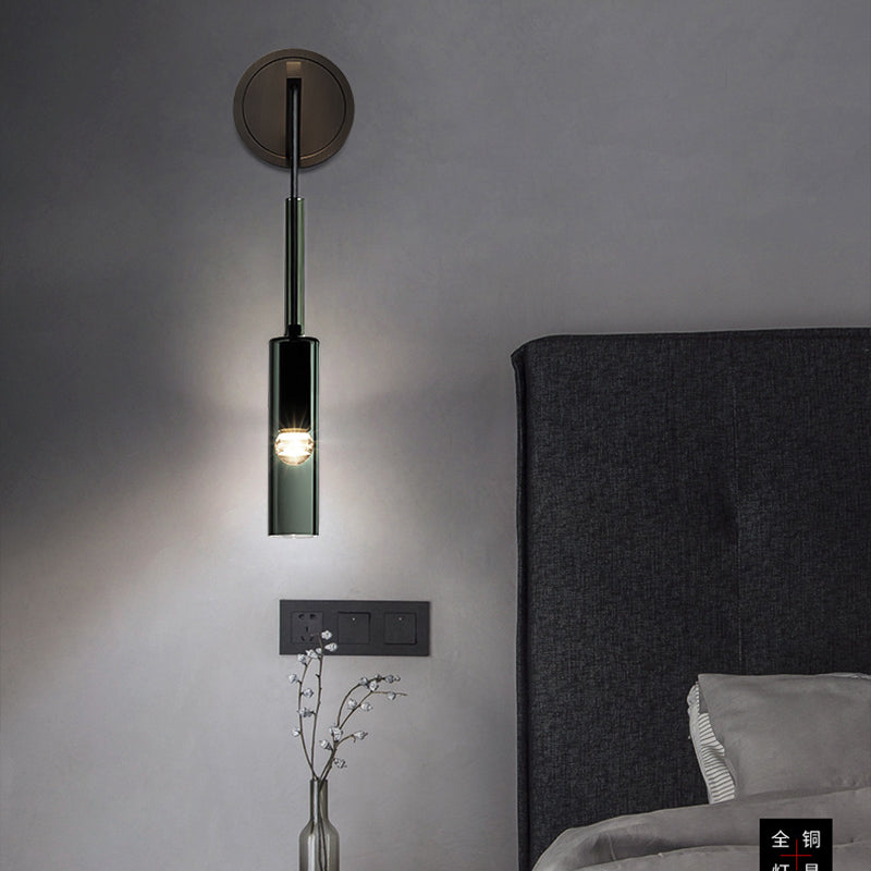 VANO - Luminaire Suspension/Applique Murale Moderne, Métal/Verre