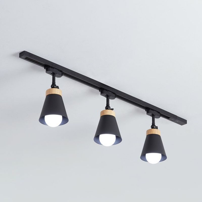 OYO - Plafonnier (Spot) LED Moderne, Noir/Blanc