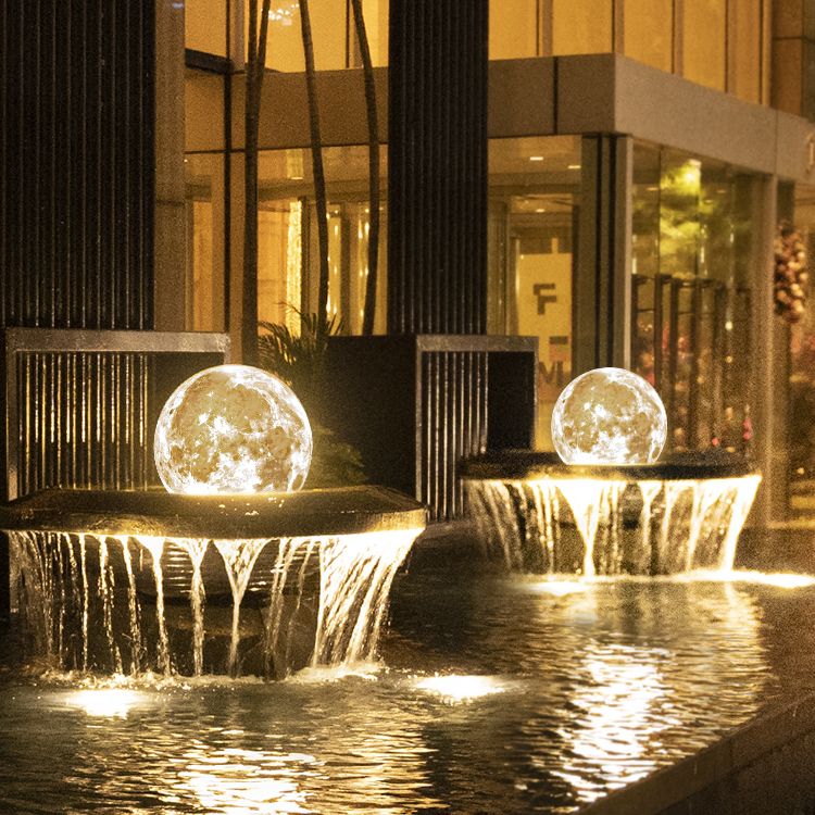 LUNA - Eclairage Extérieur Solaire LED, Lune