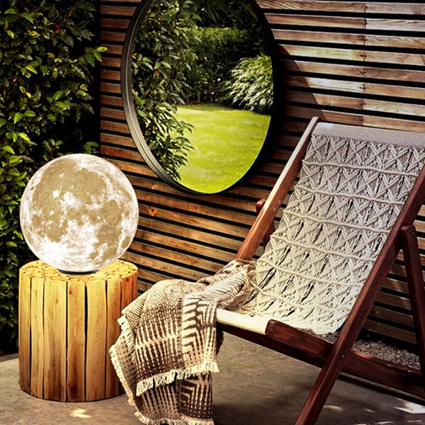 LUNA - Eclairage Extérieur Solaire LED, Lune