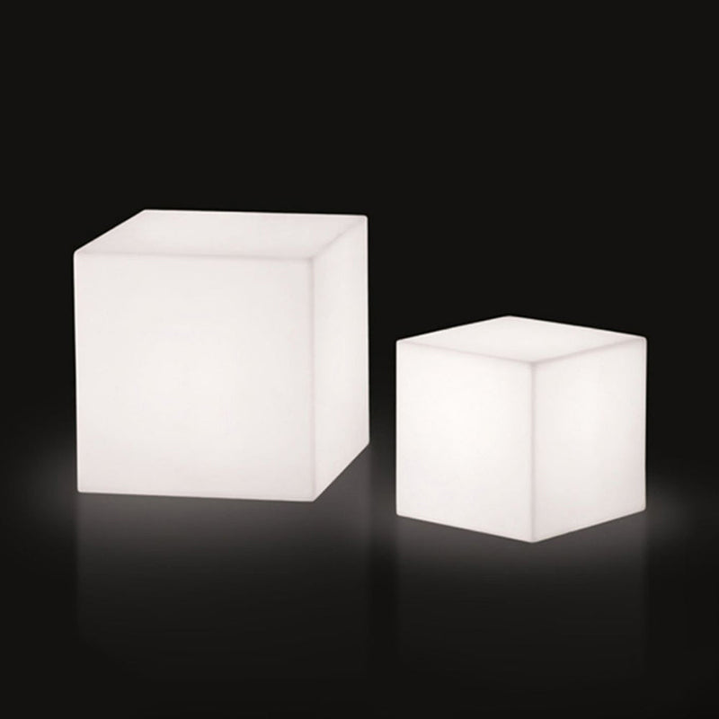 Lampe Extérieure Cube Moderne, Blanc