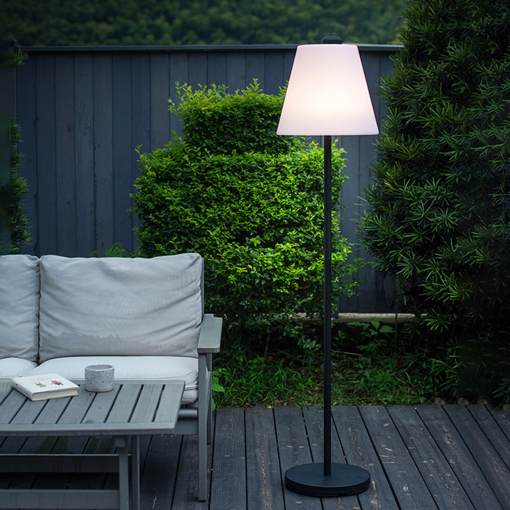 KANO - Lampadaire Extérieur Solaire Moderne, Noir