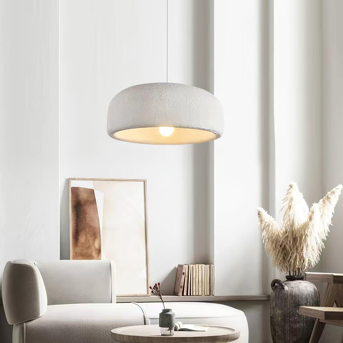SANA - Suspension Minimaliste Wabi Sabi, Blanc