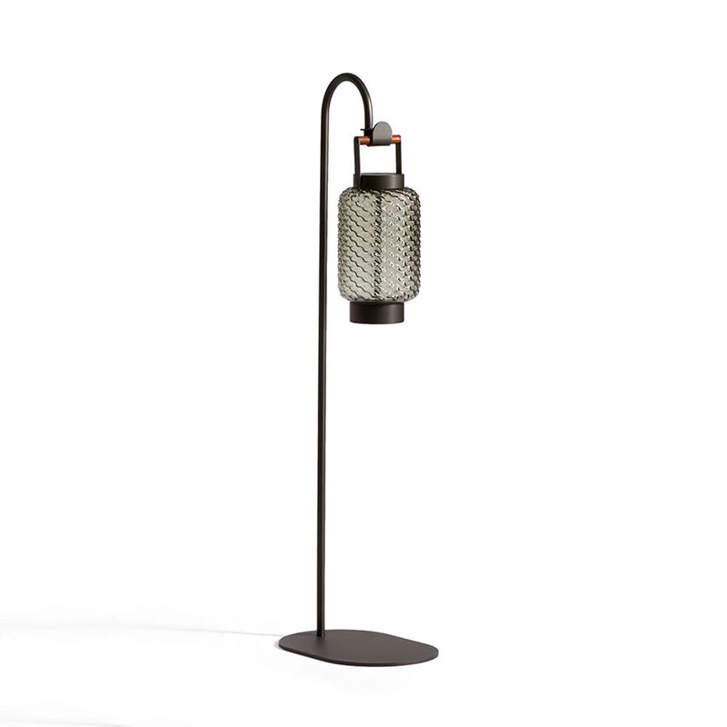 Lampadaire Extérieur Solaire LED Lanterne Vintage, Clair